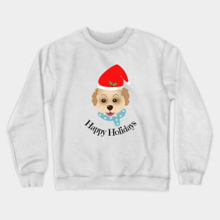 Happy Holidays dog lovers Crewneck Sweatshirt